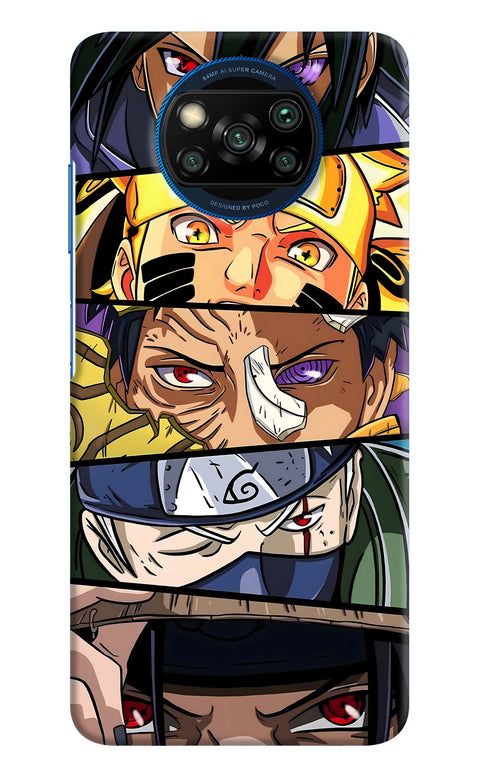 Naruto Character Poco X3/X3 Pro Back Cover