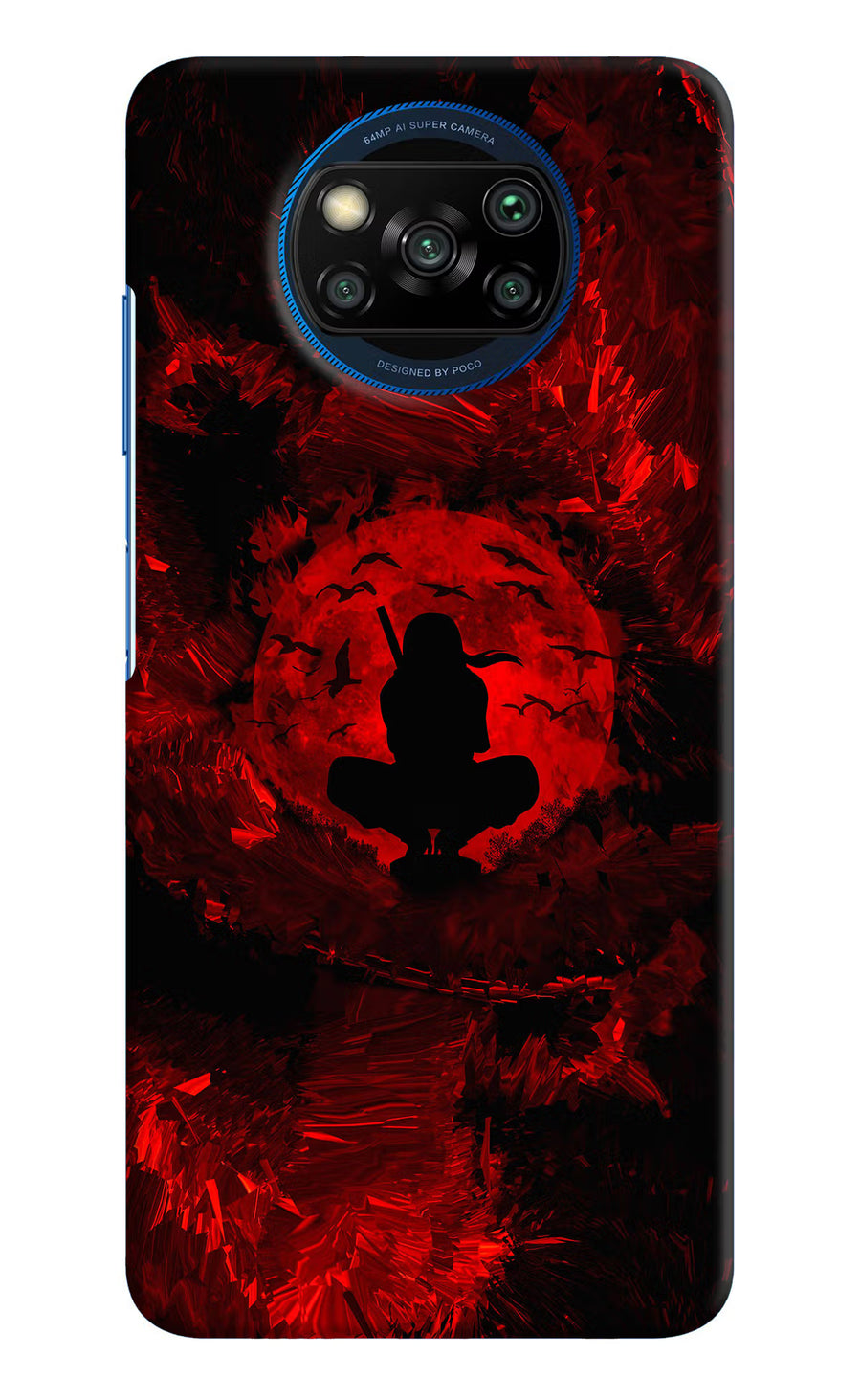 Itachi Uchiha Poco X3/X3 Pro Back Cover, Hard case