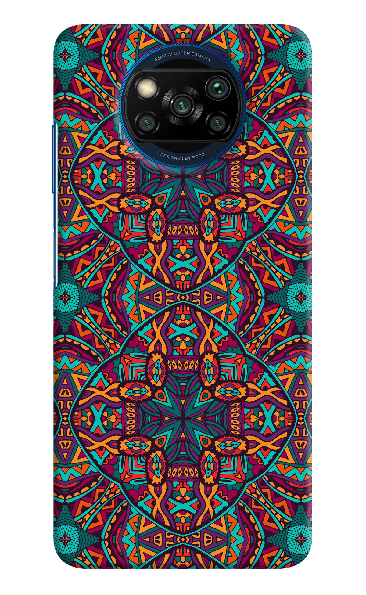 Colour Mandala Poco X3/X3 Pro Hard Case Back Cover by Casekaro