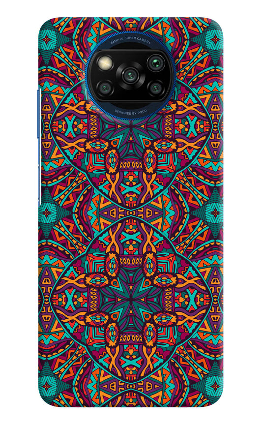Colour Mandala Poco X3/X3 Pro Hard Case Back Cover by Casekaro