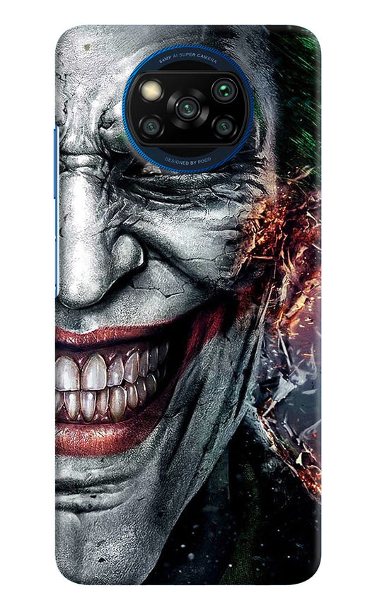 Joker Cam Poco X3/X3 Pro Hard Case Back Cover by Casekaro