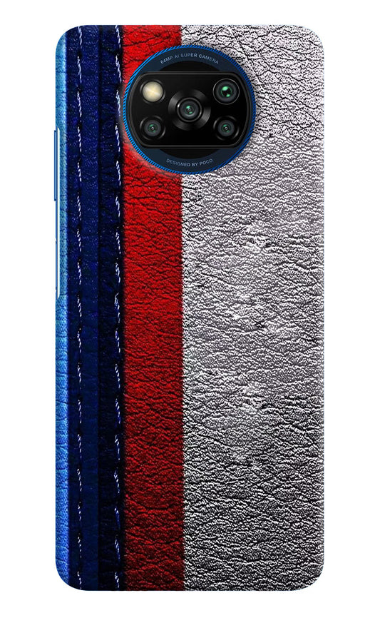 BMW Stripes Poco X3/X3 Pro Hard Case Back Cover by Casekaro