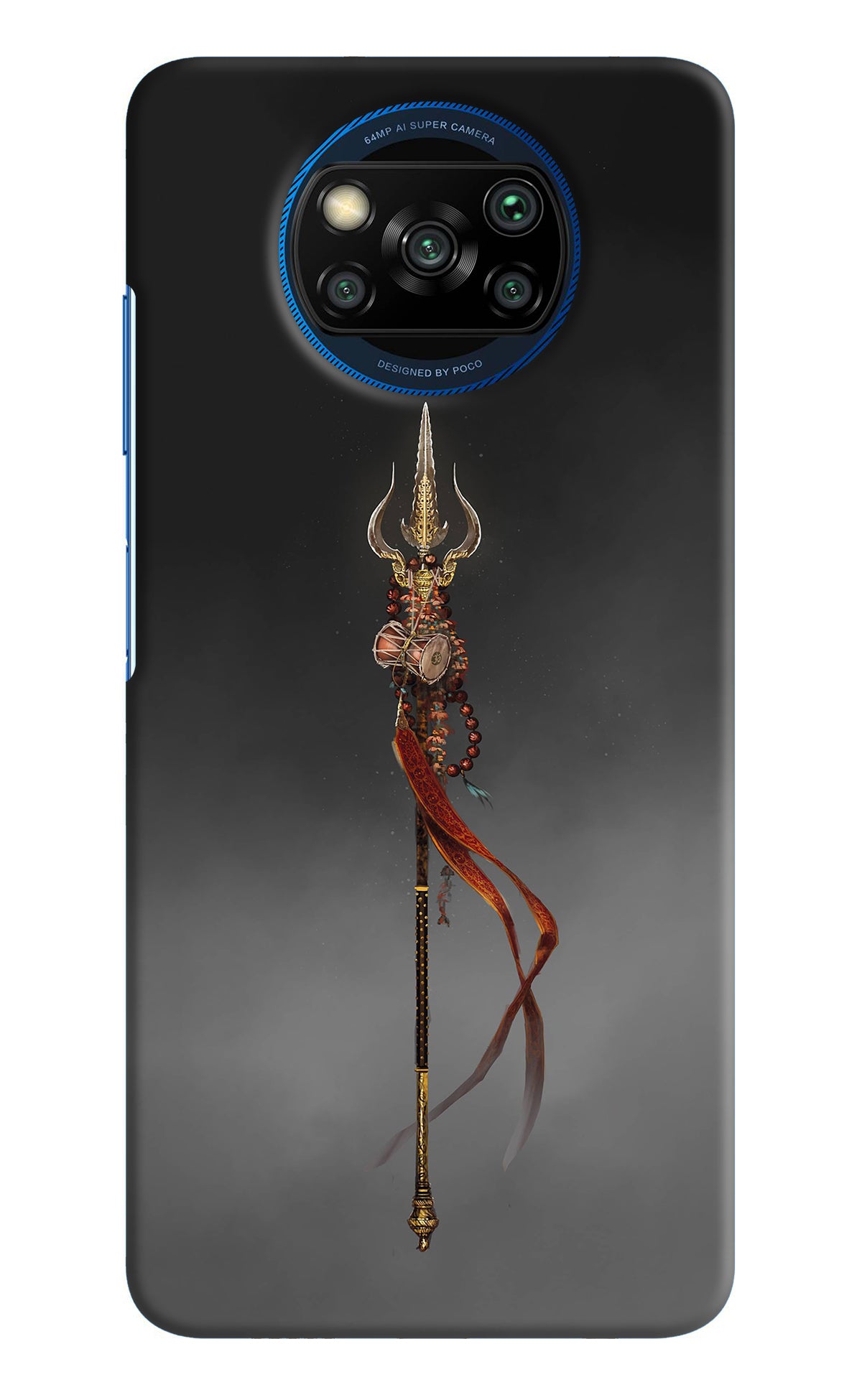 Shiv Trishul Poco X3/X3 Pro Back Cover