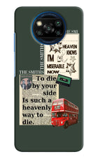 The Smiths Poco X3/X3 Pro Hard Case Back Cover by Casekaro