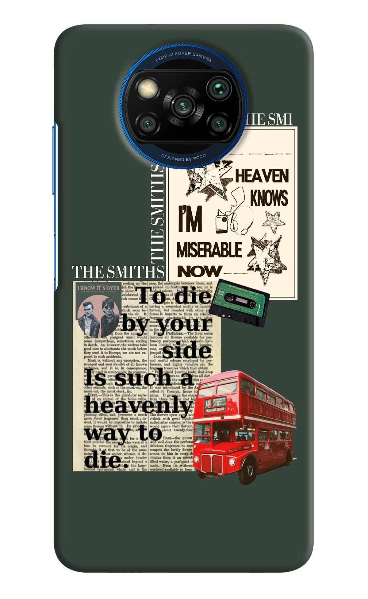 The Smiths Poco X3/X3 Pro Hard Case Back Cover by Casekaro