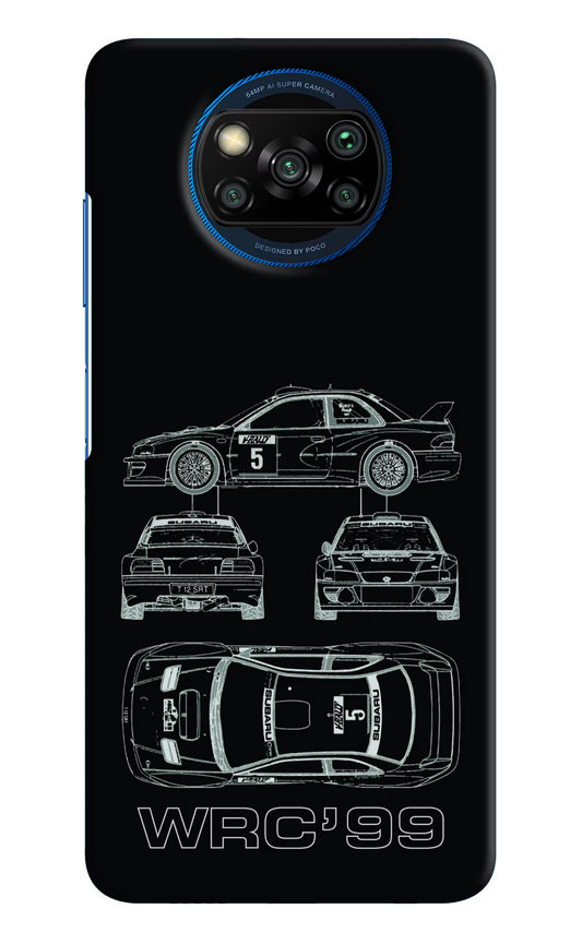 WRC'99 Poco X3/X3 Pro Hard Case Back Cover by Casekaro