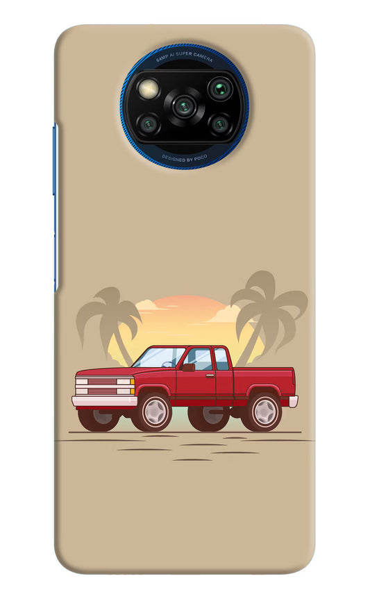 Desert Classic Drive Poco X3/X3 Pro Hard Case Back Cover by Casekaro