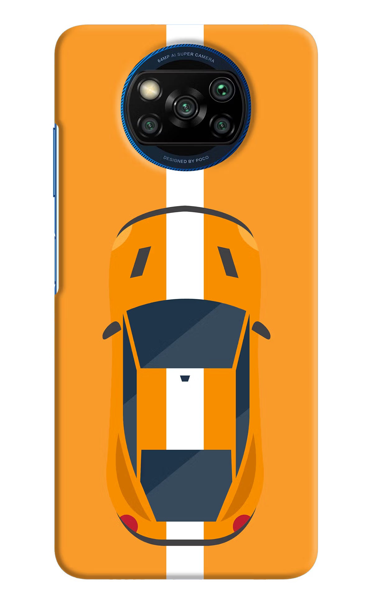 Highway Pursuit Poco X3/X3 Pro Hard Case Back Cover by Casekaro