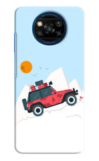 Mountain Trail Beast Poco X3/X3 Pro Hard Case Back Cover by Casekaro