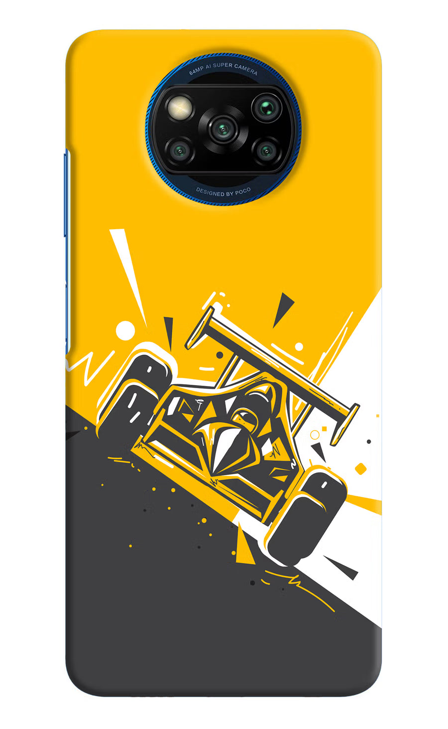 Track King Poco X3/X3 Pro Back Cover, Hard case