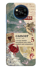 Cancer Zodiac Poco X3/X3 Pro Hard Case Back Cover by Casekaro