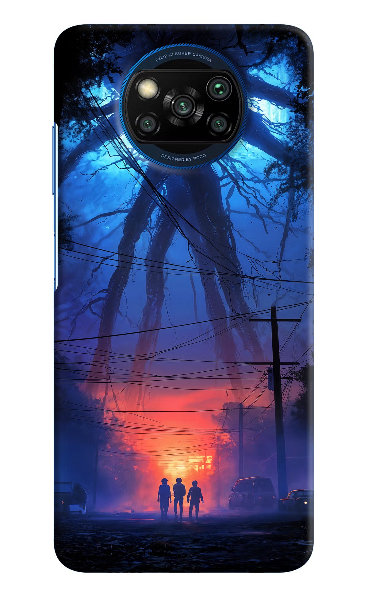 Ordinary Things Shadow Poco X3/X3 Pro Hard Case Back Cover by Casekaro