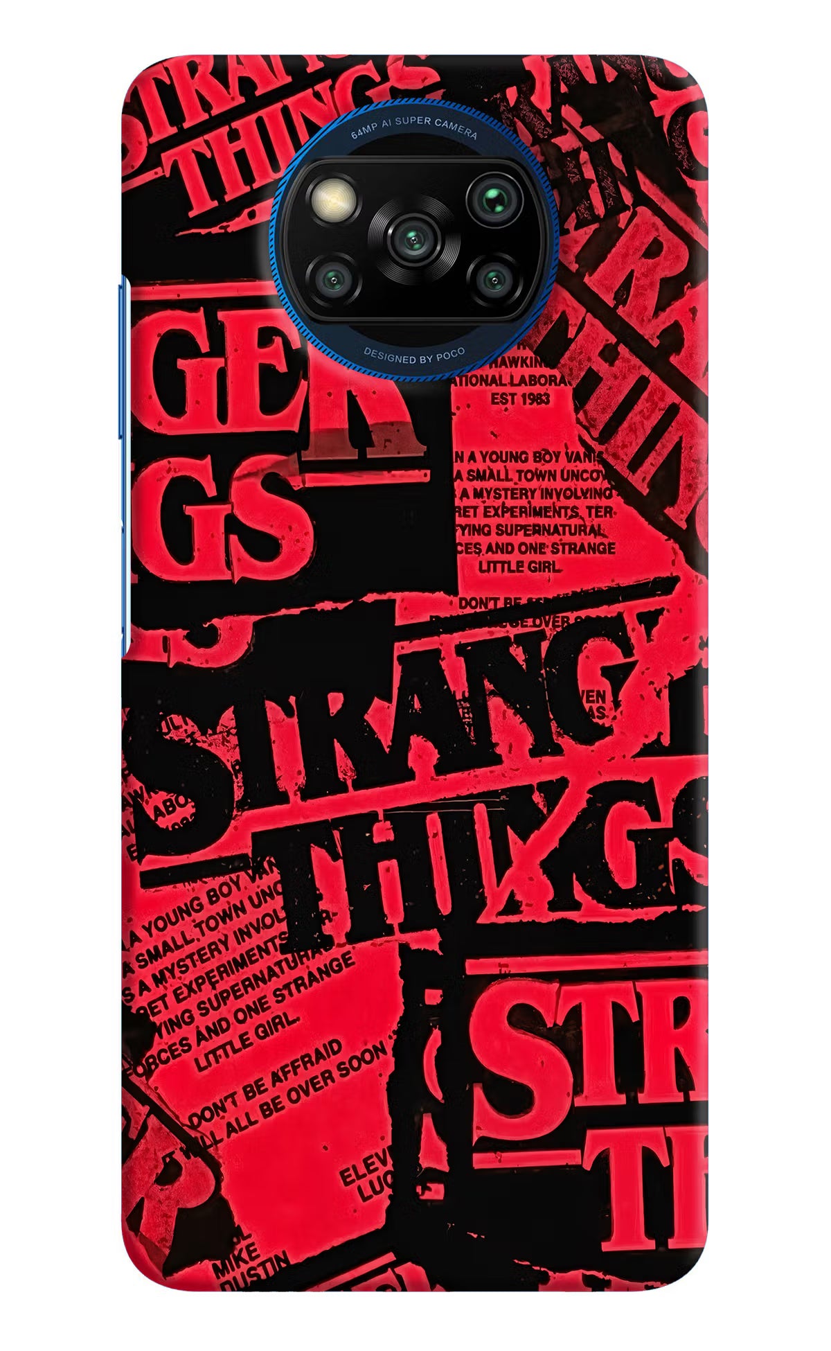 Ordinary Things Poco X3/X3 Pro Hard Case Back Cover by Casekaro