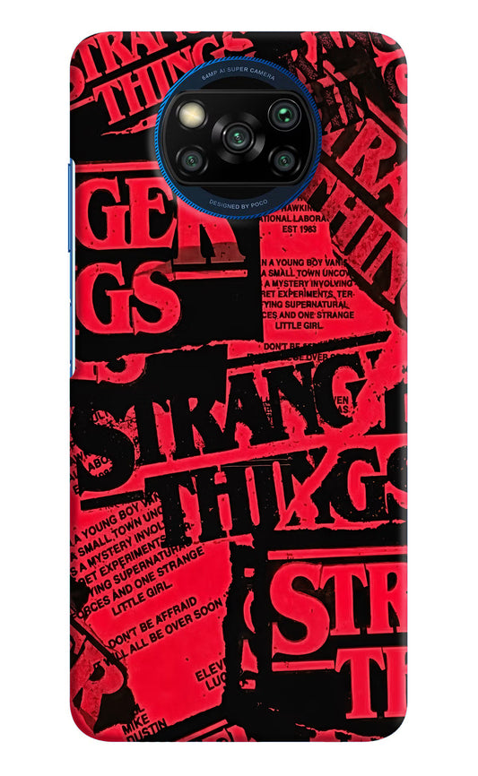 Ordinary Things Poco X3/X3 Pro Hard Case Back Cover by Casekaro
