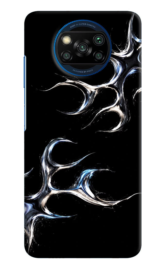 Chrome Tribal Poco X3/X3 Pro Hard Case Back Cover by Casekaro