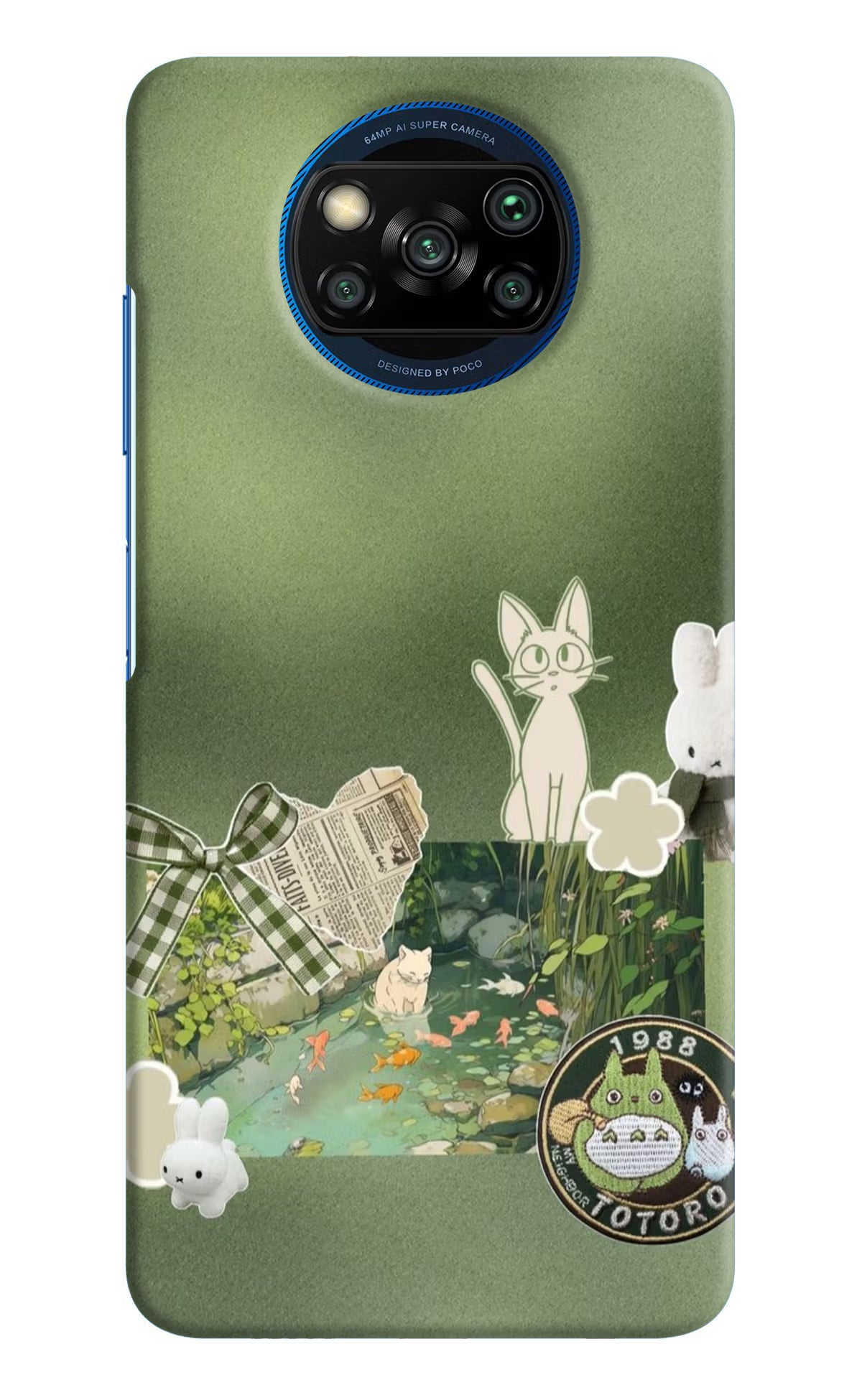 Aesthetic anime Poco X3/X3 Pro Back Cover