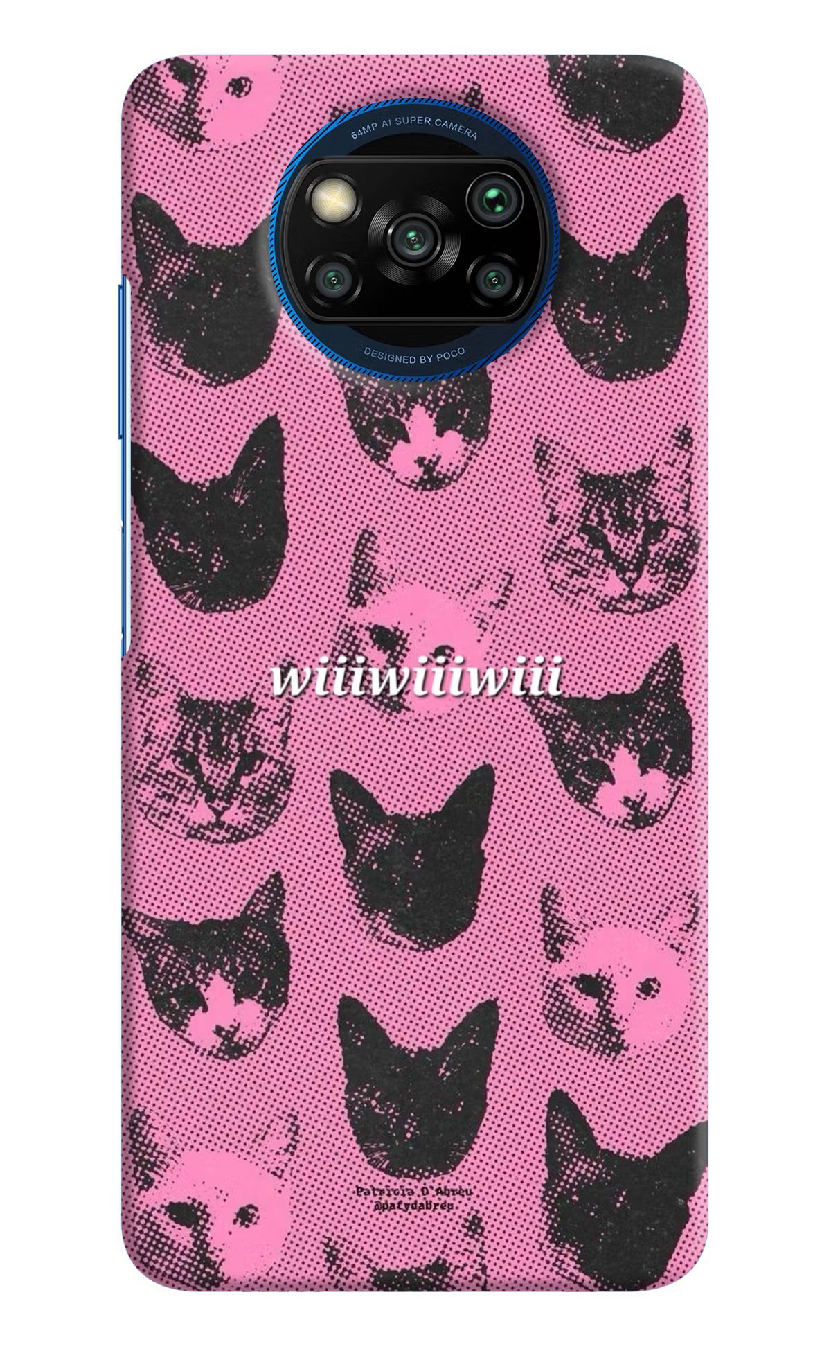 Pink Cats Poco X3/X3 Pro Back Cover