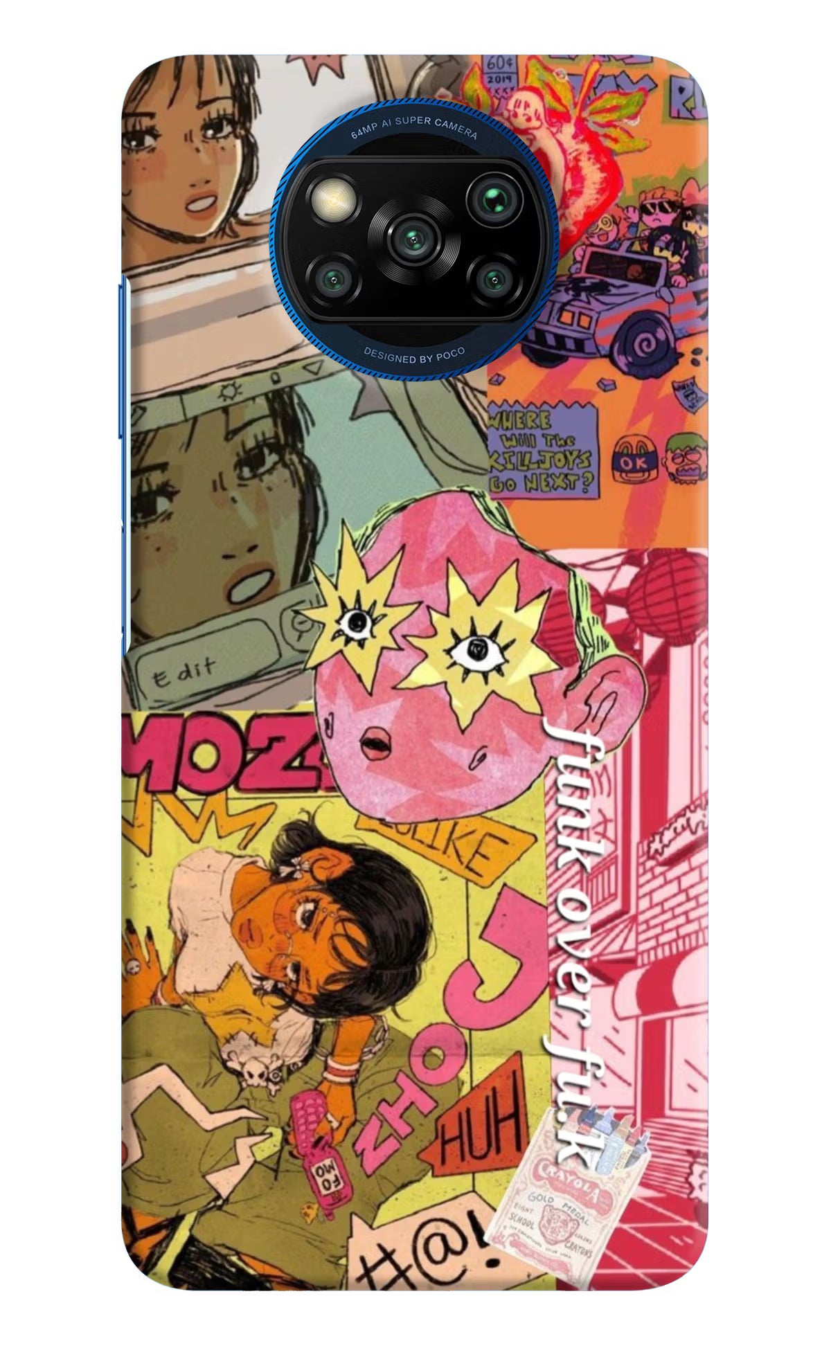 Funkover Poco X3/X3 Pro Back Cover