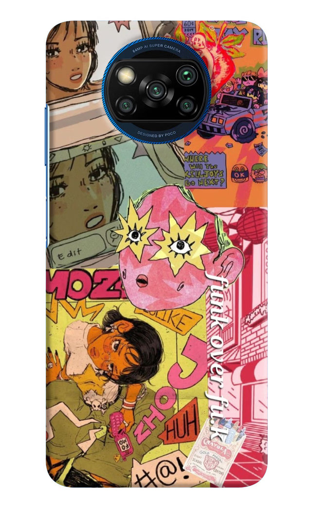 Funkover Poco X3/X3 Pro Hard Case Back Cover by Casekaro