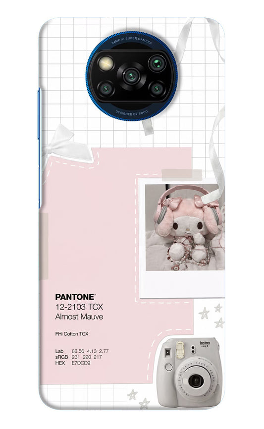 Pantone Asthetic Poco X3/X3 Pro Back Cover