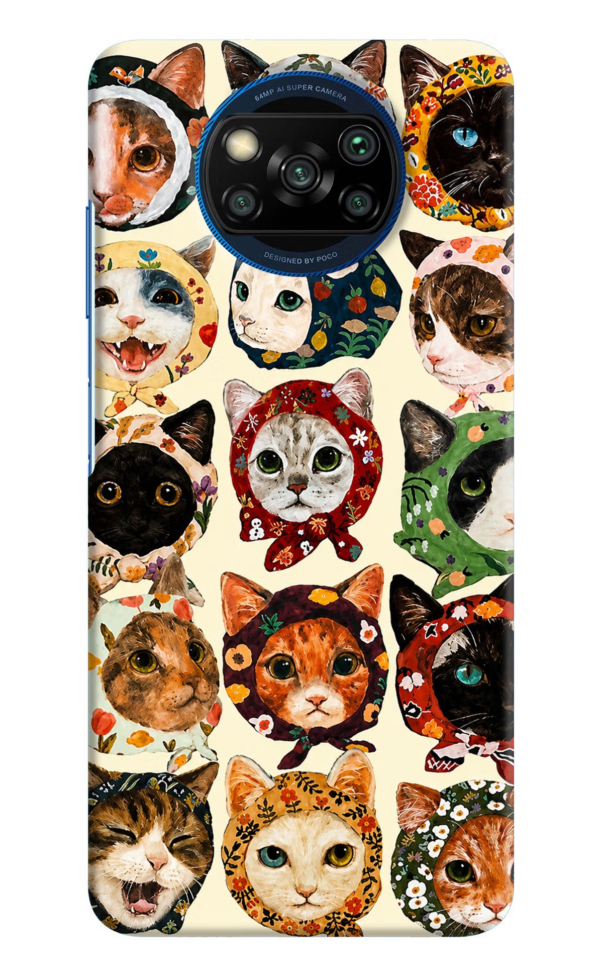 Cool Cat Poco X3/X3 Pro Back Cover