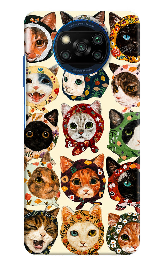 Cool Cat Poco X3/X3 Pro Hard Case Back Cover by Casekaro