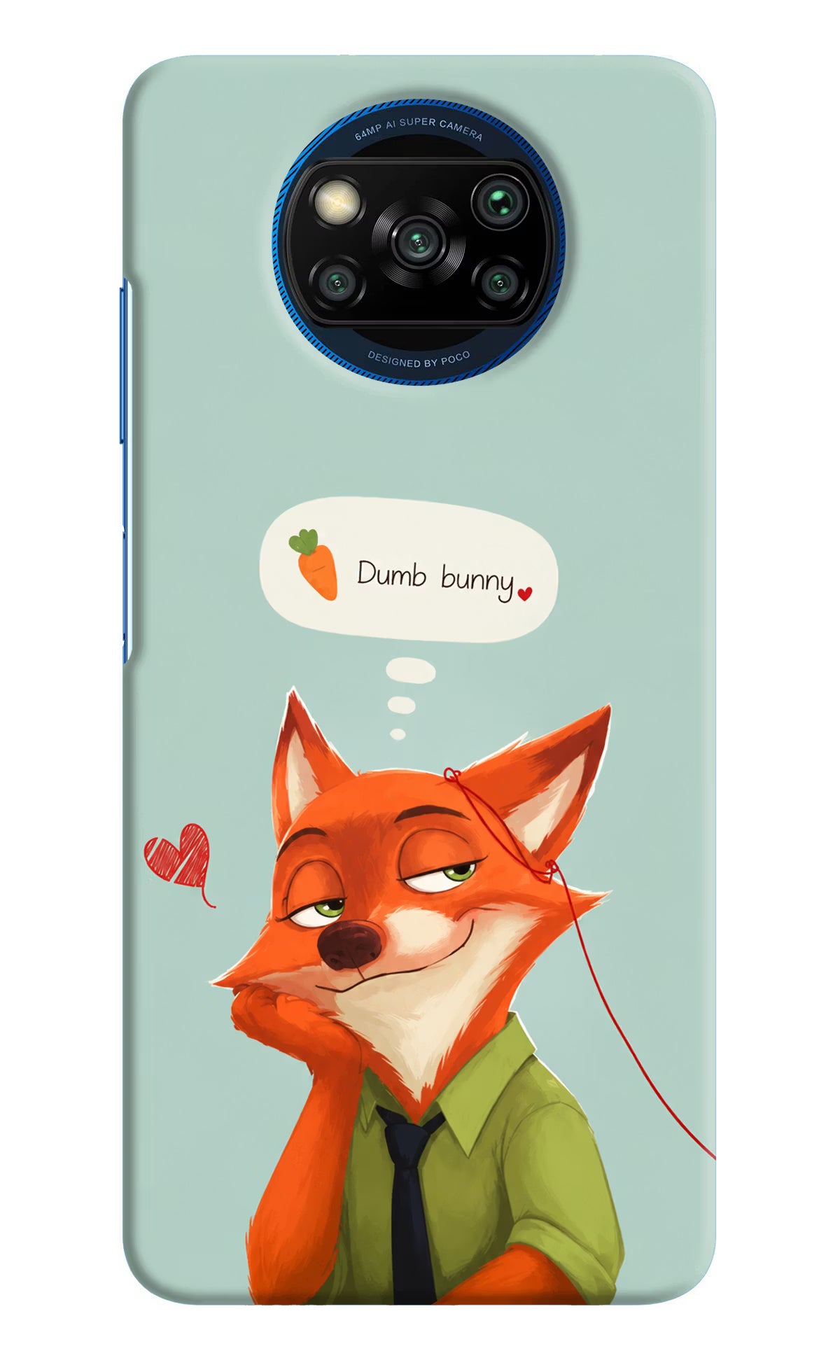Nick Charm Poco X3/X3 Pro Back Cover