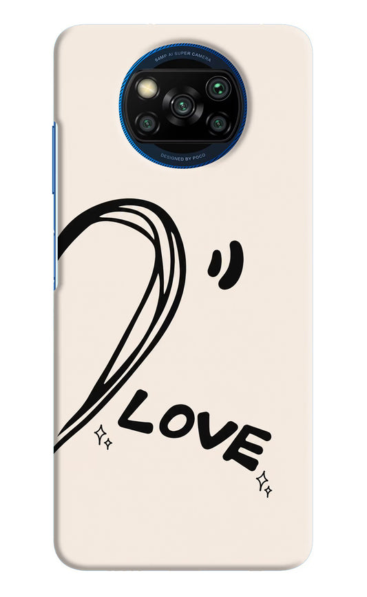 Soul Line Poco X3/X3 Pro Hard Case Back Cover by Casekaro