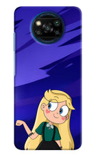 Star Glow Poco X3/X3 Pro Hard Case Back Cover by Casekaro