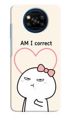 Always Right Poco X3/X3 Pro Hard Case Back Cover by Casekaro