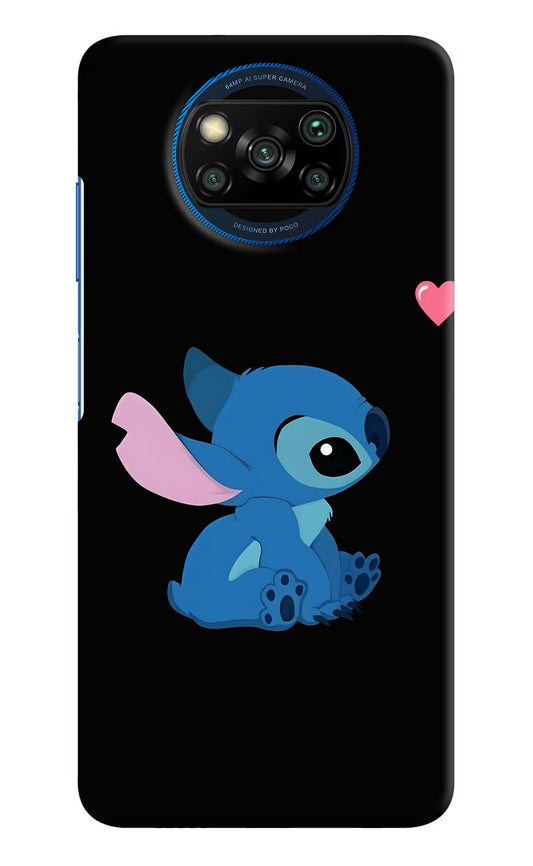 Stitch Crush Poco X3/X3 Pro Hard Case Back Cover by Casekaro