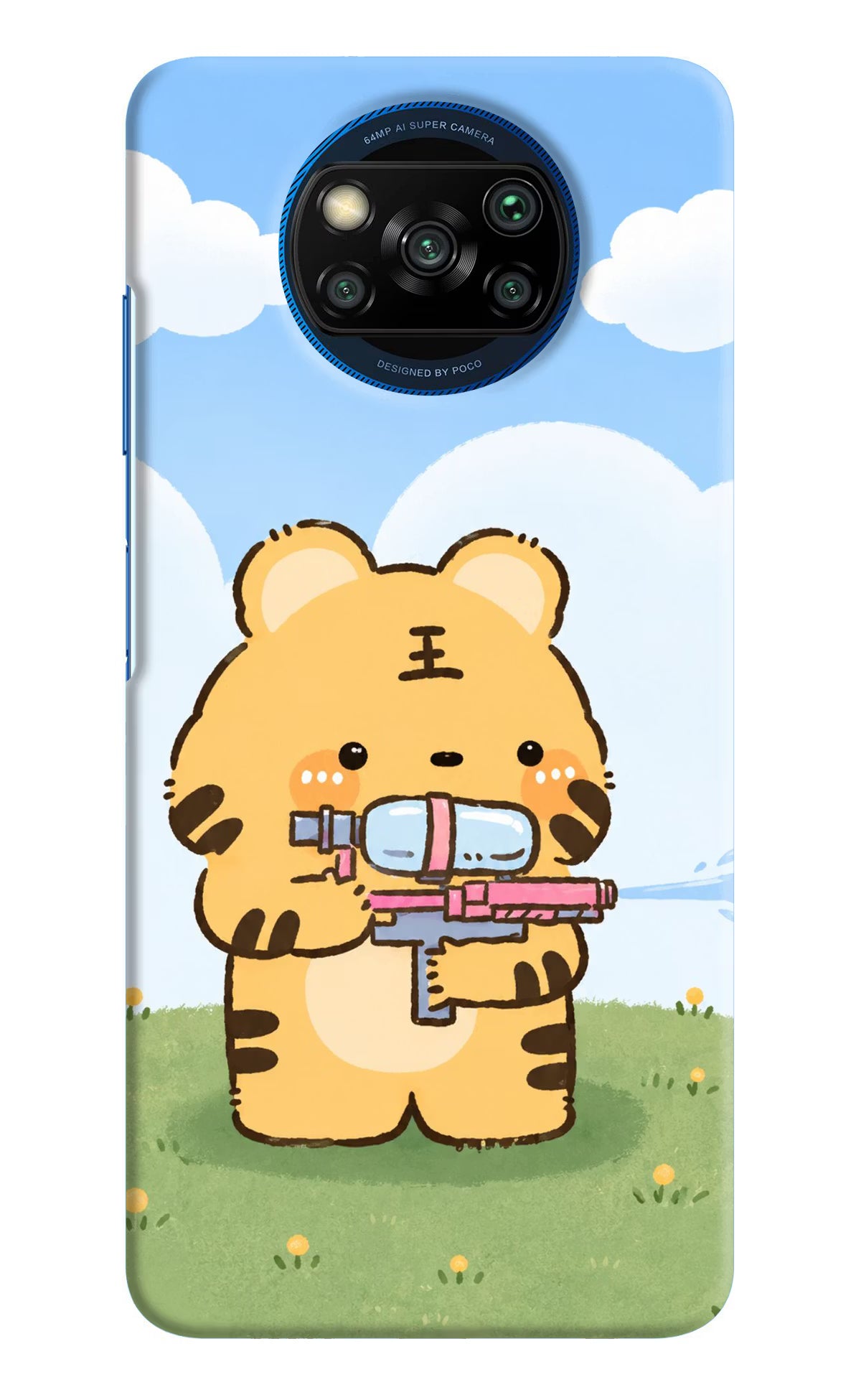 Tiger Treat Poco X3/X3 Pro Back Cover