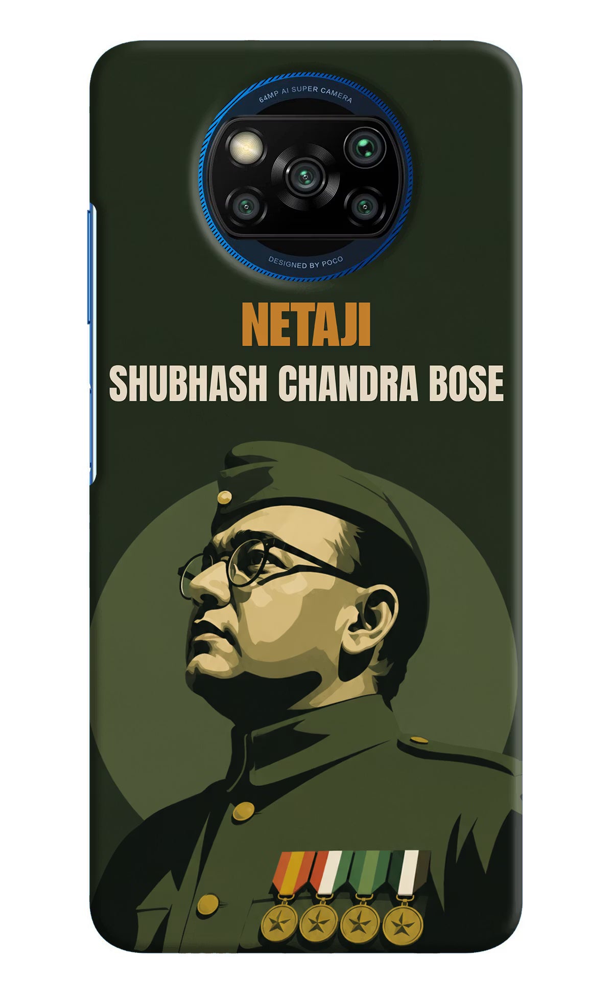 Netaji Legacy Poco X3/X3 Pro Back Cover