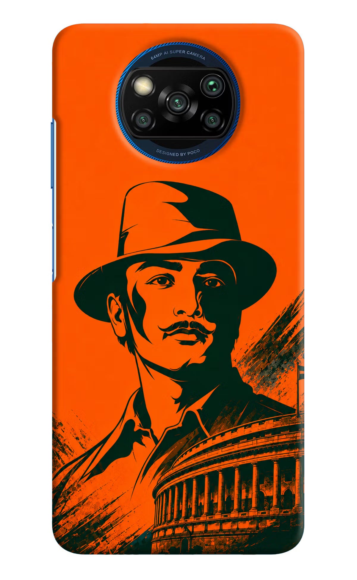 Bhagat Singh Legacy Poco X3/X3 Pro Back Cover