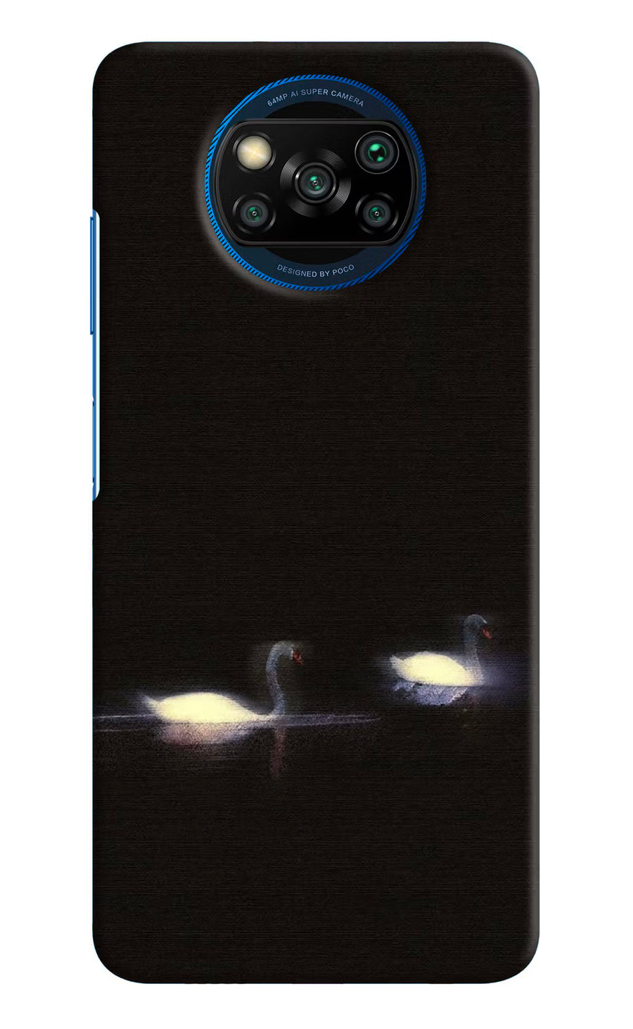 Silent Swans Poco X3/X3 Pro Back Cover, Hard case