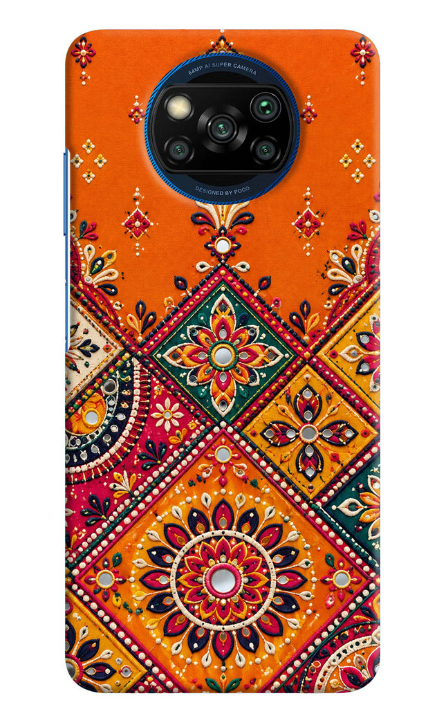 Kutch Glow Poco X3/X3 Pro Hard Case Back Cover by Casekaro