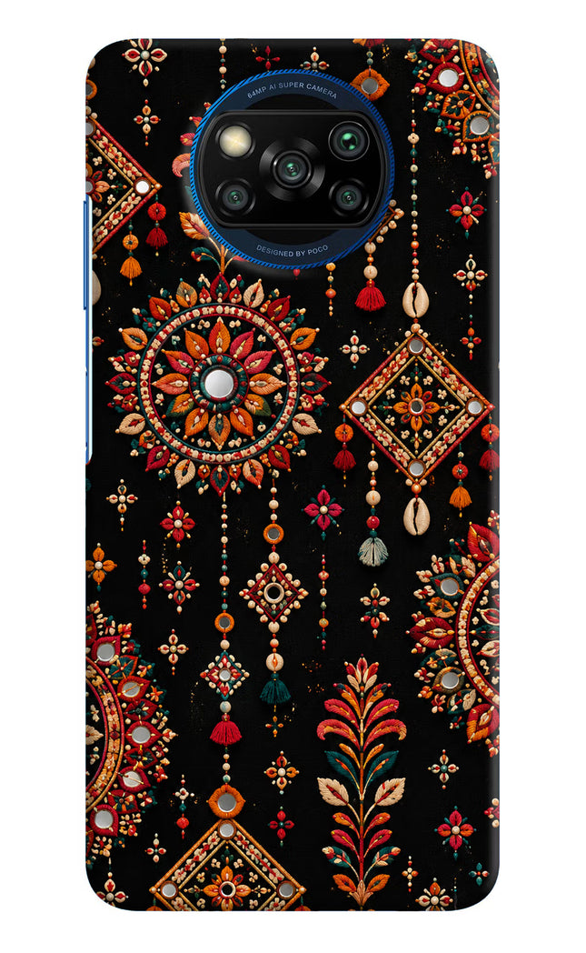 Boho Noir Poco X3/X3 Pro Hard Case Back Cover by Casekaro