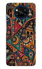 Folk Print Poco X3/X3 Pro Back Cover