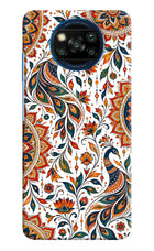White Mayura Poco X3/X3 Pro Back Cover