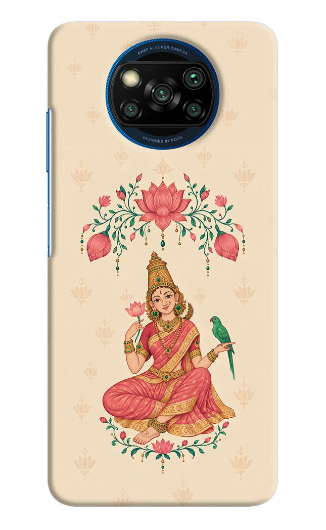Goddess Lakshmi Poco X3/X3 Pro Back Cover
