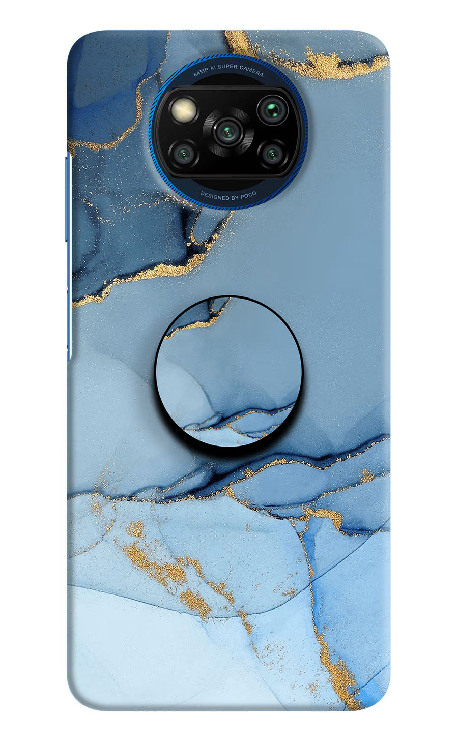 Blue Marble Poco X3/X3 Pro Pop Case, Hard case