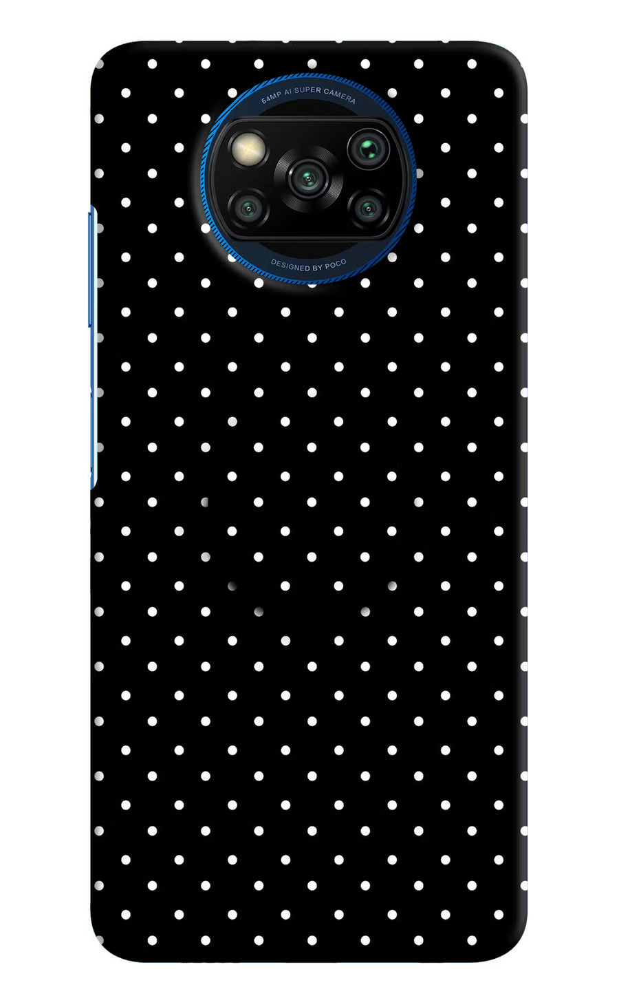 White Dots Poco X3/X3 Pro Pop Case, Hard case