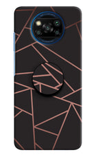 Geometric Pattern Poco X3/X3 Pro Pop Case by Casekaro