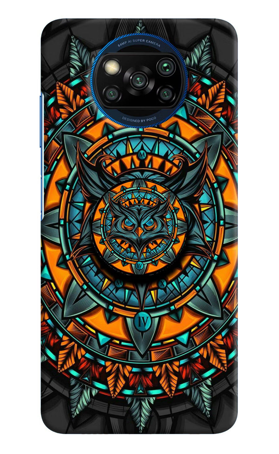 Angry Owl Poco X3/X3 Pro Pop Case, Hard case