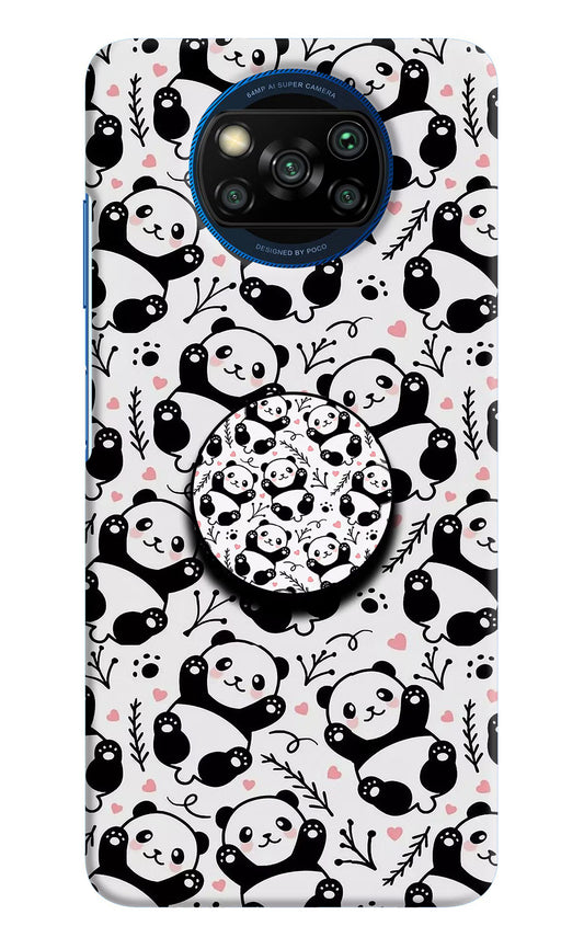 Cute Panda Poco X3/X3 Pro Pop Case by Casekaro