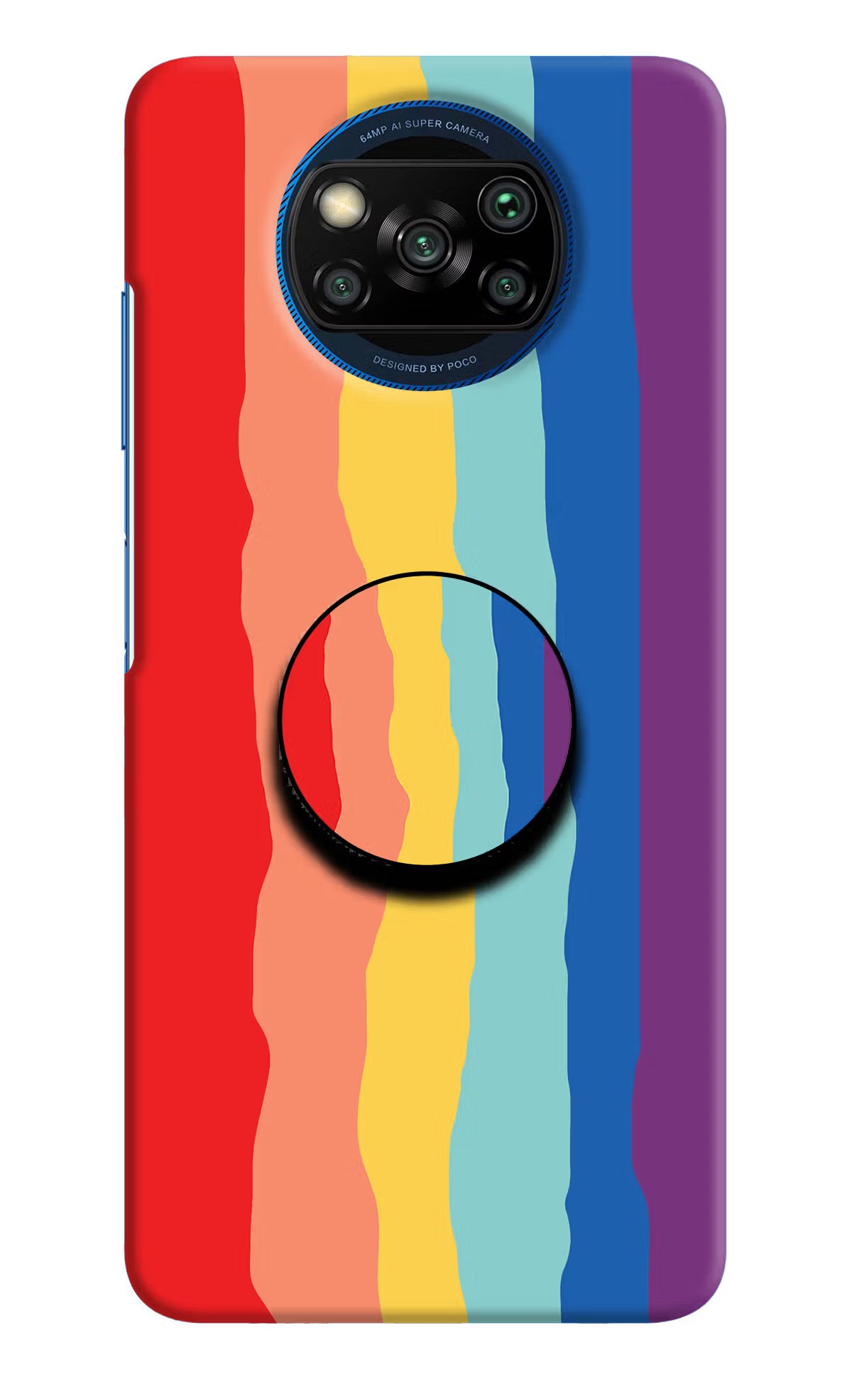 Rainbow Poco X3/X3 Pro Pop Case by Casekaro