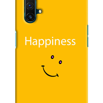 Happiness With Smiley Realme X3 Hard Case Back Cover by Casekaro