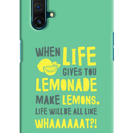 Quote Realme X3 Hard Case Back Cover by Casekaro