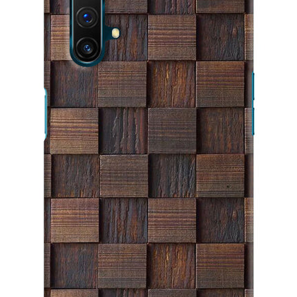 Wooden Cube Design Realme X3 Hard Case Back Cover by Casekaro