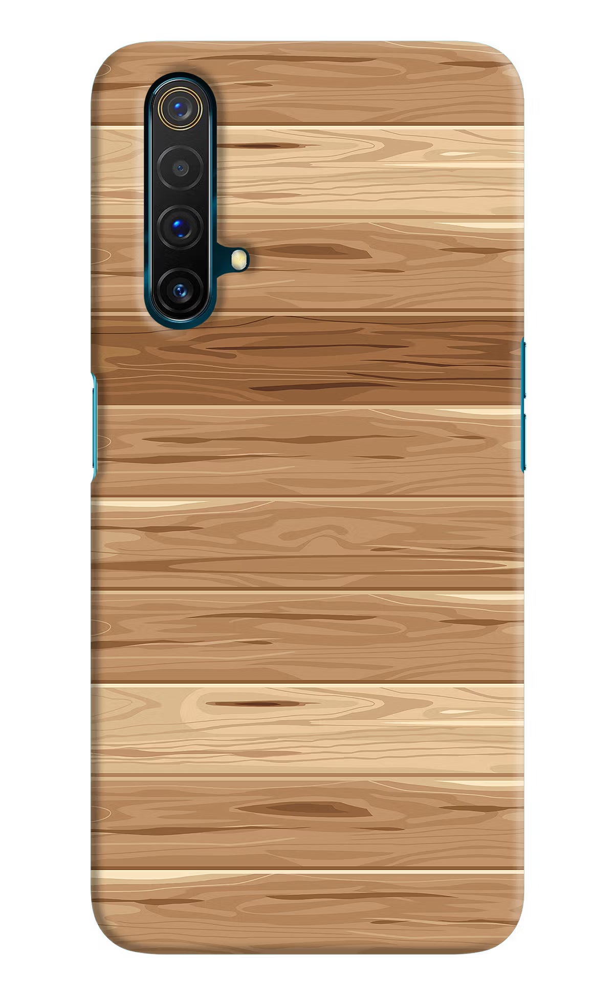 Wooden Vector Realme X3 Hard Case Back Cover by Casekaro